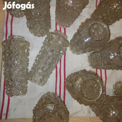 Nagy antik csillár 15 ernyővel