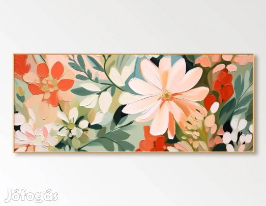 Nagy festmény 95 × 200 cm (ingyenes szállítás)