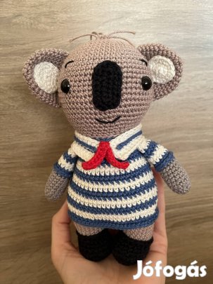 Nagy koala maci figura pamutból