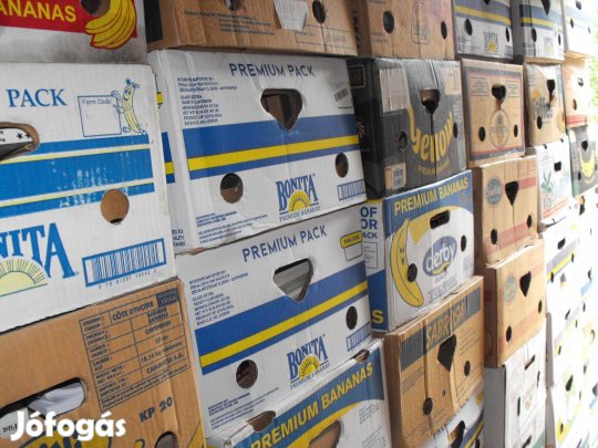 Nagy könyvcsomag 100 banános doboz könyv 5000 db könyv