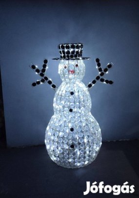 Nagy ledes hóember 80 cm