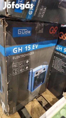 Nagy légterű garázsok, csarnokok fűtéséhez 15kW elektromos fűtőtest