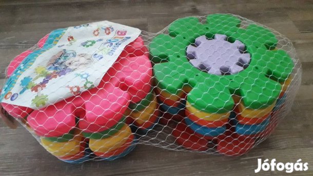 Nagy méretű csillag építőjáték