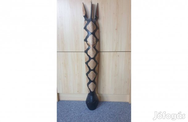 Nagy méretű fa maszk, 96 cm