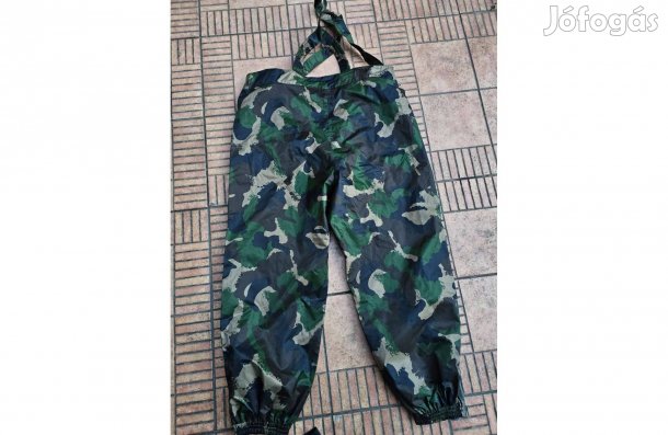 Nagy méretű horgász terepmintás vízálló katonai vadász nadrág 2XL 3XL