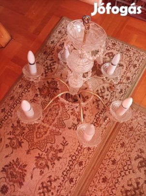 Nagy méretű kristály csillár eladó