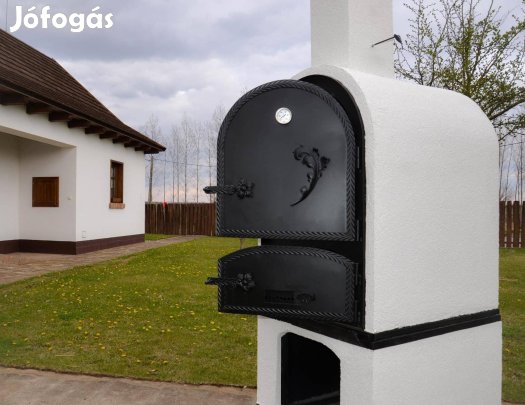 Nagy méretű mobil kemence, Prémium mobilkemence, Kerti sütő