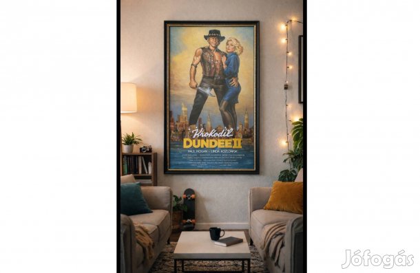 Nagy méretű mozi plakát a 80-as évekből