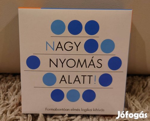 Nagy nyomás alatt társasjáték eladó