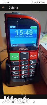 Nagy nyomógombos Telefon! rádió,lámpa is