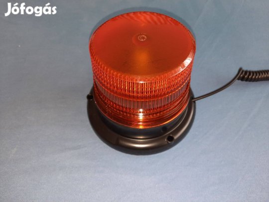 Nagy stroboszkópos sárga led villogó mágneses felfogatással 1152