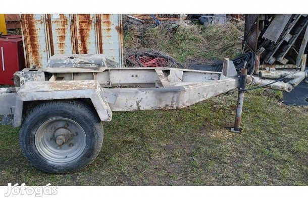 Nagy teherbirásu utánfutó alváz kiközelítő laptika