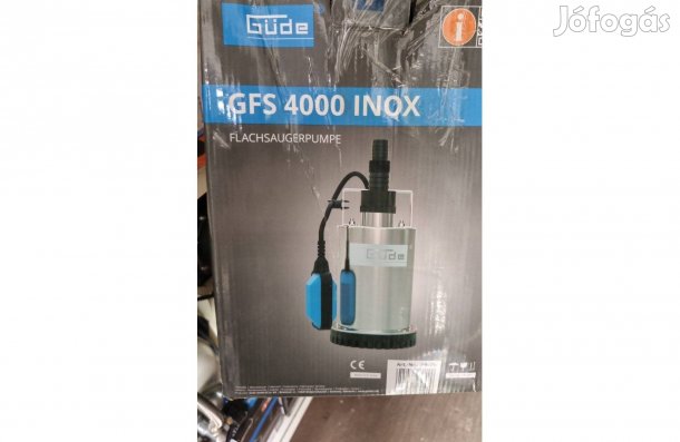 Nagy teljesítményű Inox szivattyú sekélyvíz szivattyú úszó automatával