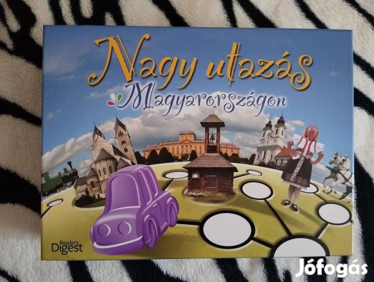 Nagy utazás Magyarországon társasjáték