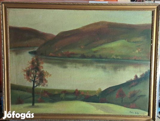 Nagybányai festő,Balla Béla Nagybánya.Olaj,karton