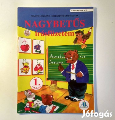 Nagybetűs Írásfüzetem + Olvasásfüzet 1. (2010) 8kép+tartalom