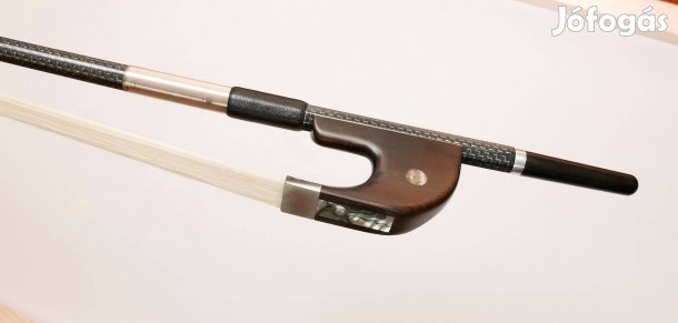 Nagybőgő - szövött karbon vonó ébenfa német kápával