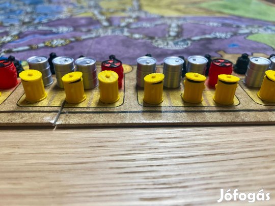 Nagyfeszültség társasjáték kiegészítők: energiaforrások (84 db)