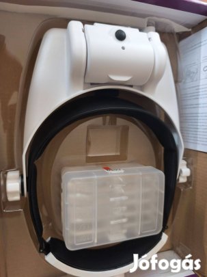 Nagyító fejpánt 5 féle lencsével, 3 LED fénnyel