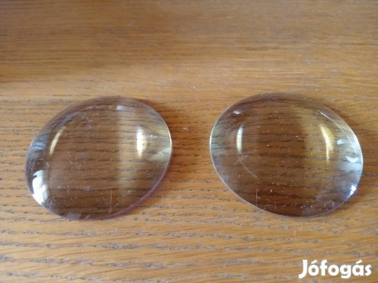 Nagyító üveg lencse párban