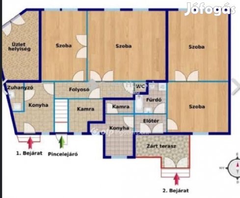 Nagykanizsai eladó 180 nm-es ház