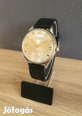 Nagyméretű 36 mm Omikron férfi karóra 60's évek!