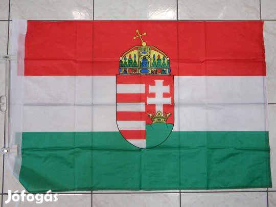 Nagyméretű Magyar Zászló Címeres Vadi Új Eladó 90 X 150 CM