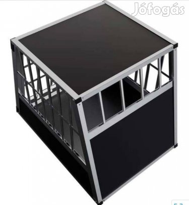 Nagyméretű alu kutyaszállító autóba