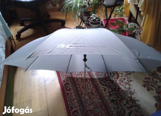 Nagyméretű automata szürke új esernyő