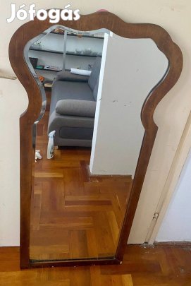 Nagyméretü fa tükör