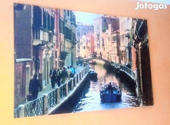 Nagyméretű falikép az Olaszországi Velencéről