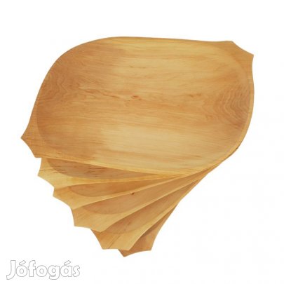 Nagyméretű fatányér készlet 32cm