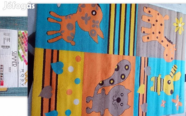 Nagyméretű gyerek szőnyeg ,szép,megkímélt állapotban!