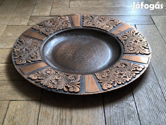 Nagyméretű iparművész tál