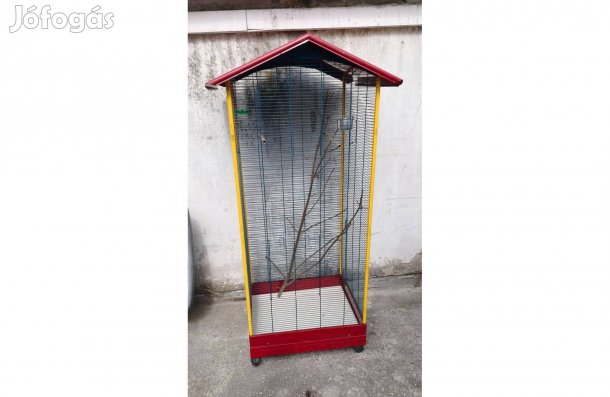 Nagyméretű madár-kisállat ketrec