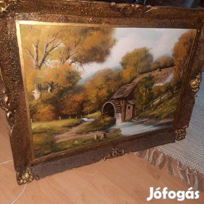 Nagyméretű olajfestmény eladó