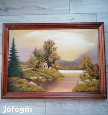 Nagymeretu olajfestmeny surgosen elado helyhiany miatt!! 