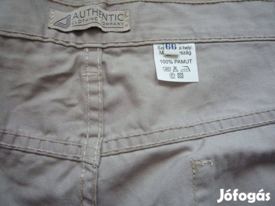 Nagyméretű rövidnadrág 2x60cm derék