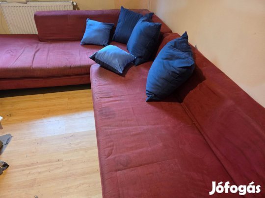 Nagyméretű sarokgarnitúra, kanapé, ülőgarnitúra eladó