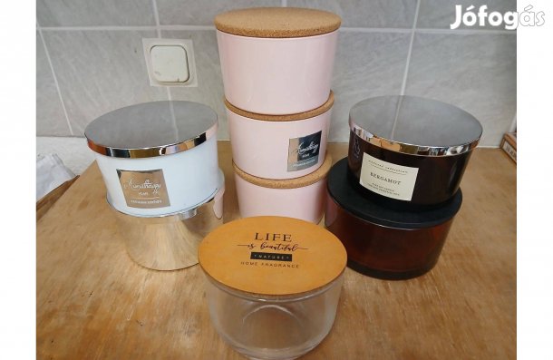 Nagyméretű tároló üveg tégely eladó!