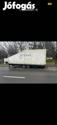 Nagyméretű utánfutó