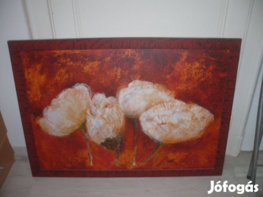 Nagyméretű virágos kép nyomat 106 x76cm