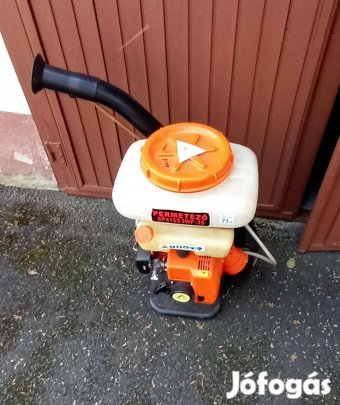 Nagynyomású benzinmotoros háti permetező