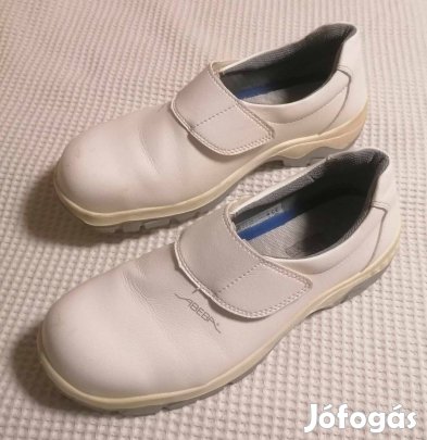 Nagyon Jó Minőségű "Abeba" Fehér Munkavédelmi Cipő (45 méret)