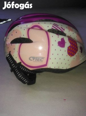 Nagyon csajszis kerékpáros bukósisak M-es gyerek méret