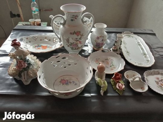 Nagyon jó állapotú porcelánok