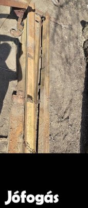 Nagyon masszív I és U gerendák profilok vasanyag