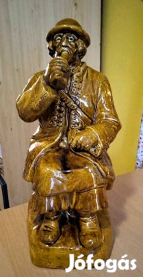 Nagyon ritka Beszédes János nagy paraszti juhász szobor