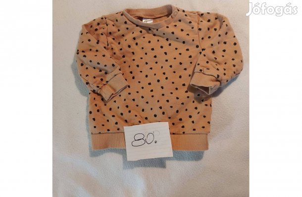 Nagyon szép, hosszú ujjú kislány felső 80-as méretű (H&M)