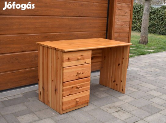 Nagyon szép állapotú Etsberger tömör fenyő íróasztal
